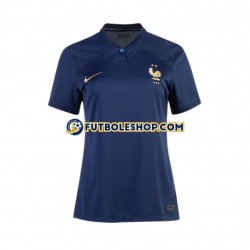 Primera Equipación del Francia World Cup 2022 Manga Corta para Mujer