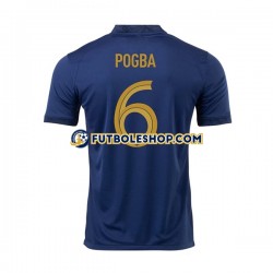 Primera Equipación del Francia Pogba 6 World Cup 2022 Manga Corta para Hombre