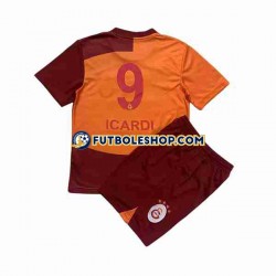 Primera Equipación del Galatasaray Icardi 9 2023-2024 Manga Corta para Niño (Camiseta y pantalón)
