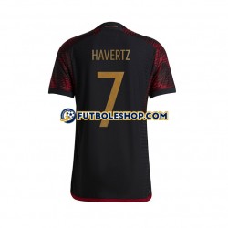 Segunda Equipación del Alemania Havertz 7 World Cup 2022 Manga Corta para Hombre
