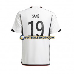 Primera Equipación del Alemania Sane 19 World Cup 2022 Manga Corta para Hombre