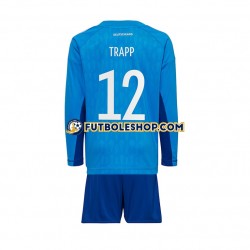 Primera Equipación del Alemania Portero TRAPP 12 World Cup 2022 ML para Niño (Camiseta y pantalón)