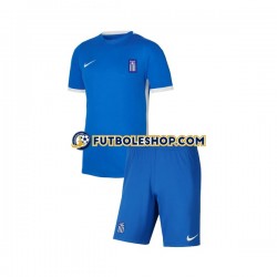Tercera Equipación del Grecia 2022-2023 Manga Corta para Niño (Camiseta y pantalón)