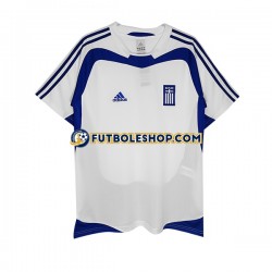 Primera Equipación del Grecia Retro 2004 Manga Corta para Hombre
