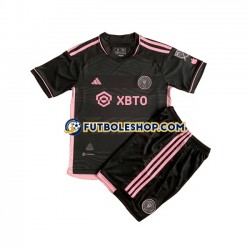 Segunda Equipación del Inter Miami 2023 Manga Corta para Niño (Camiseta y pantalón)