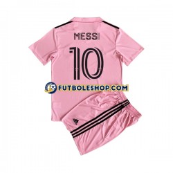 Primera Equipación del Inter Miami Lionel Messi 10 2023 Manga Corta para Niño (Camiseta y pantalón)