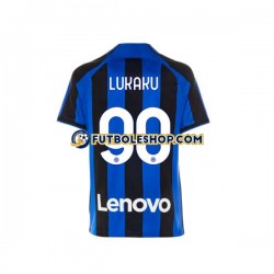 Primera Equipación del Inter Milan Romelu Lukaku 90 2022-2023 Manga Corta para Hombre Primera Equipación del Inter Milan Romelu Lukaku 90 2022-2023 Manga Corta para Hombre