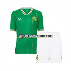 Primera Equipación del Irlanda 2023 Manga Corta para Niño (Camiseta y pantalón)