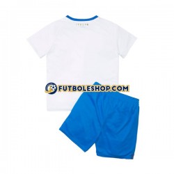 Segunda Equipación del Italia 2022-2023 Manga Corta para Niño (Camiseta y pantalón)