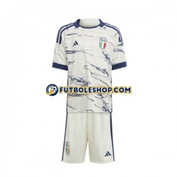 Segunda Equipación del Italia 2023 Manga Corta para Niño (Camiseta y pantalón)