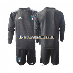Segunda Equipación del Italia Portero 2023 ML para Niño (Camiseta y pantalón)