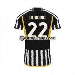 Primera Equipación del Juventus Angel Di Maria 22 2023-2024 Manga Corta para Hombre