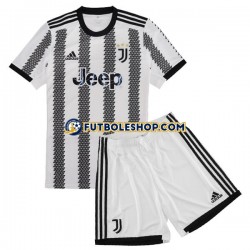 Primera Equipación del Juventus 2022-2023 Manga Corta para Niño (Camiseta y pantalón)