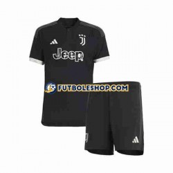Tercera Equipación del Juventus 2023-2024 Manga Corta para Niño (Camiseta y pantalón)