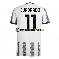 Primera Equipación del Juventus Cuadrado 11 2022-2023 Manga Corta para Hombre