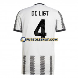 Primera Equipación del Juventus De Ligt 4 2022-2023 Manga Corta para Hombre