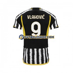 Primera Equipación del Estados Unidos Juventus Dn Vlahovic 9 2023-2024 Manga Corta para Hombre