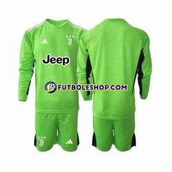 Tercera Equipación del Juventus Portero 2023-2024 ML para Niño (Camiseta y pantalón)