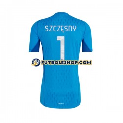 Primera Equipación del Juventus Portero Wojciech Szczesny 1 2023-2024 Manga Corta para Hombre