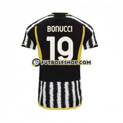 Primera Equipación del Juventus Leonardo Bonucci 19 2023-2024 Manga Corta para Hombre