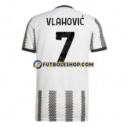 Primera Equipación del Juventus Vlahovic 7 2022-2023 Manga Corta para Hombre