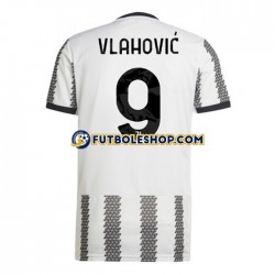 Primera Equipación del Juventus Vlahovic 9 2022-2023 Manga Corta para Hombre