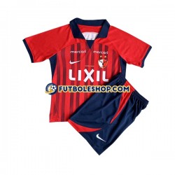 Primera Equipación del Kashima Antlers 2023 Manga Corta para Niño (Camiseta y pantalón)