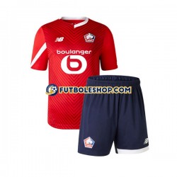 Primera Equipación del LOSC Lille 2023-2024 Manga Corta para Niño (Camiseta y pantalón) Primera Equipación del LOSC Lille 2023-2024 Manga Corta para Niño (Camiseta y pantalón)