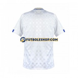 Primera Equipación del Leeds United Retro 1989-1990 Manga Corta para Hombre