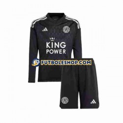 Tercera Equipación del Leicester City Portero 2023-2024 ML para Niño (Camiseta y pantalón)