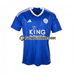 Primera Equipación del Leicester City 2023-2024 Manga Corta para Hombre
