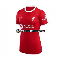 Primera Equipación del Liverpool 2023-2024 Manga Corta para Mujer