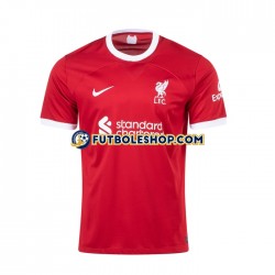 Primera Equipación del Liverpool Luis Diaz 23 2023-2024 Manga Corta para Hombre