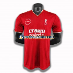 Primera Equipación del Liverpool Retro 1985-1986 Manga Corta para Hombre
