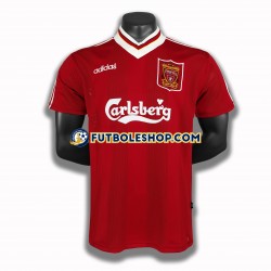 Primera Equipación del Liverpool Retro 1995 Manga Corta para Hombre