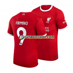 Primera Equipación del Liverpool Roberto Firmino 9 2023-2024 Manga Corta para Hombre