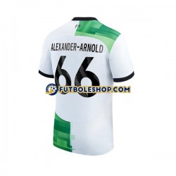 Segunda Equipación del Liverpool Trent Alexander-Arnold 66 2023-2024 Manga Corta para Hombre