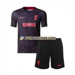 Primera Equipación del Liverpool x LeBron James 2022-2023 Manga Corta para Niño (Camiseta y pantalón)