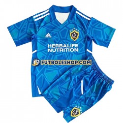Segunda Equipación del Los Angeles Galaxy Portero 2022-2023 Manga Corta para Niño (Camiseta y pantalón)