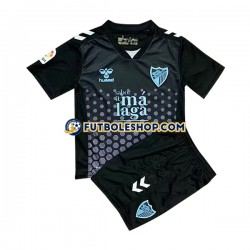 Tercera Equipación del Málaga CF 2022-2023 Manga Corta para Niño (Camiseta y pantalón)