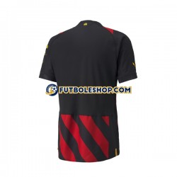 Segunda Equipación del Manchester City 2022-2023 Manga Corta para Hombre