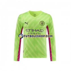 Tercera Equipación del Manchester City Portero 2023-2024 ML para Hombre