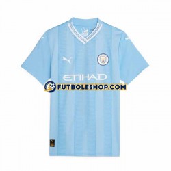 Primera Equipación del Manchester City 2023-2024 Manga Corta para Mujer