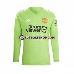 Primera Equipación del Manchester United Portero 2023-2024 ML para Hombre