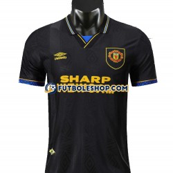 Segunda Equipación del Manchester United Retro 1994 Manga Corta para Hombre