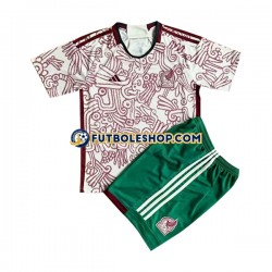 Segunda Equipación del México World Cup 2022 Manga Corta para Niño (Camiseta y pantalón)