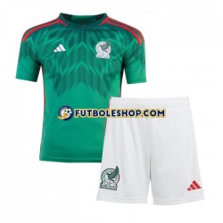 Primera Equipación del México World Cup 2022 Manga Corta para Niño (Camiseta y pantalón)