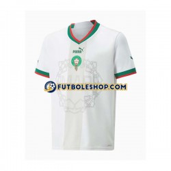 Segunda Equipación del Marruecos World Cup 2022 Manga Corta para Hombre