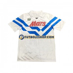 Segunda Equipación del Napoli Retro 1989 1990 Manga Corta para Hombre