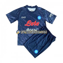 Tercera Equipación del Napoli 2022-2023 Manga Corta para Niño (Camiseta y pantalón)